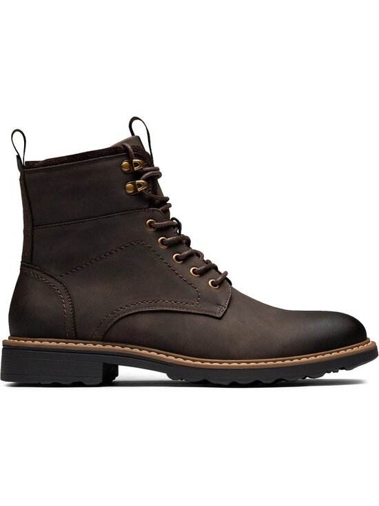Men\'s Brown Boot Motorcycle Casual Boots for Men Zipper Fashion Chukka Boot main image 6